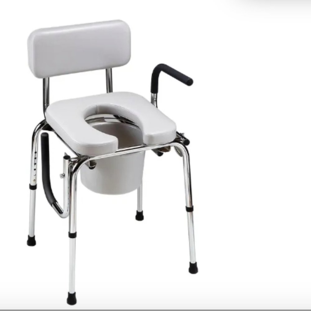 Homecraft Drop Arm Padded Commode